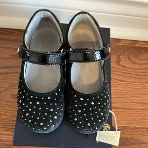Naturino Swarovski formal little girl shoes, size 26EU/9.5US